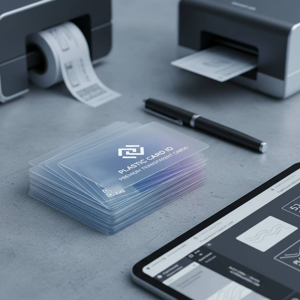 Clear Plastic Business Cards: Design & Materials