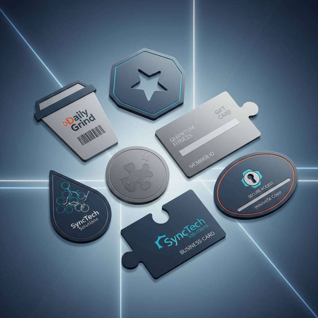 Custom-Shaped Plastic Cards