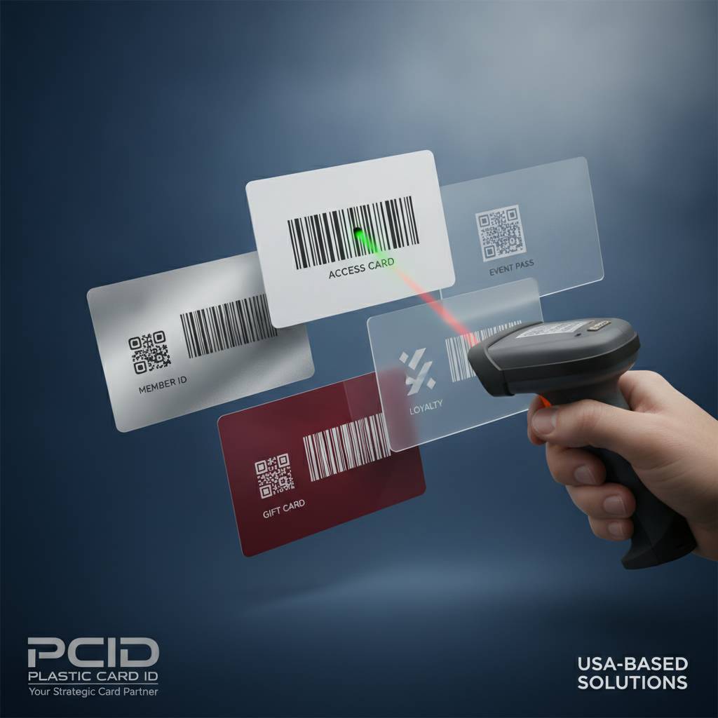 Types of Barcode Plastic Cards We Offer