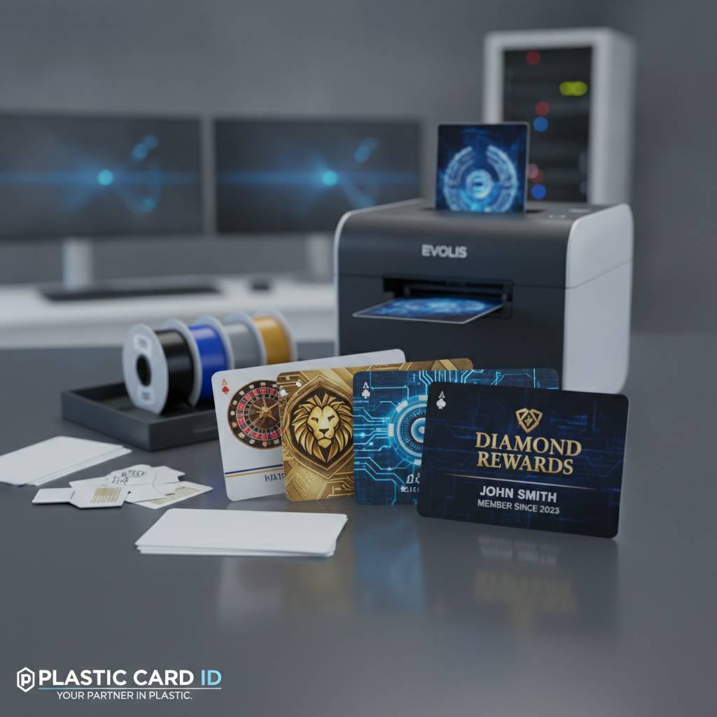Card Printers and Supplies for Casino Operations