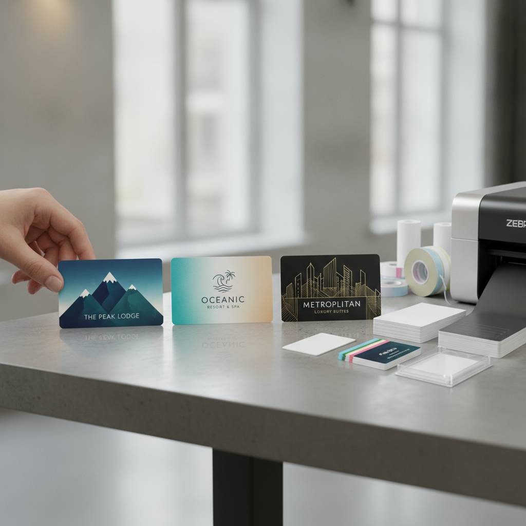 Hotel Key Card Printing: Design Options and Finishes