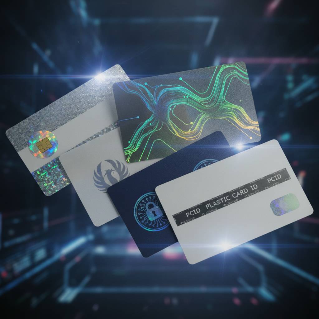 Our Full Line of Holographic Plastic Cards and Custom Options