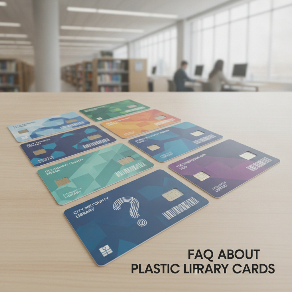 Frequently Asked Questions About Plastic Library Cards