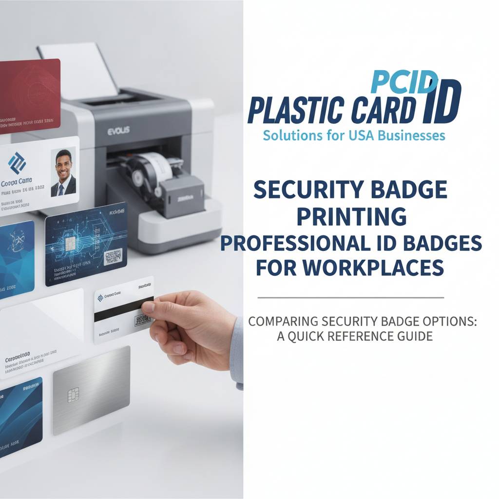 Comparing Security Badge Options: A Quick Reference Guide
